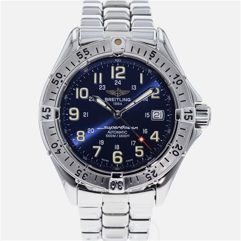 breitling krone crown superocean herren a17040|breitling superocean price.